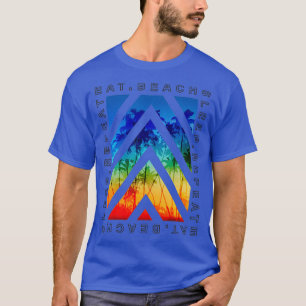 Camiseta Eat Beach Sleep Repeat Summer Vacation Tees