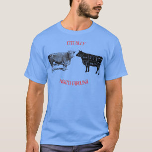 Camiseta Eat Beef North Carolina