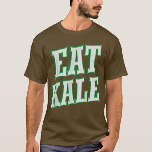 Camiseta Eat Kale Healthy Vegetarian Lifestyle Vegetable Fo