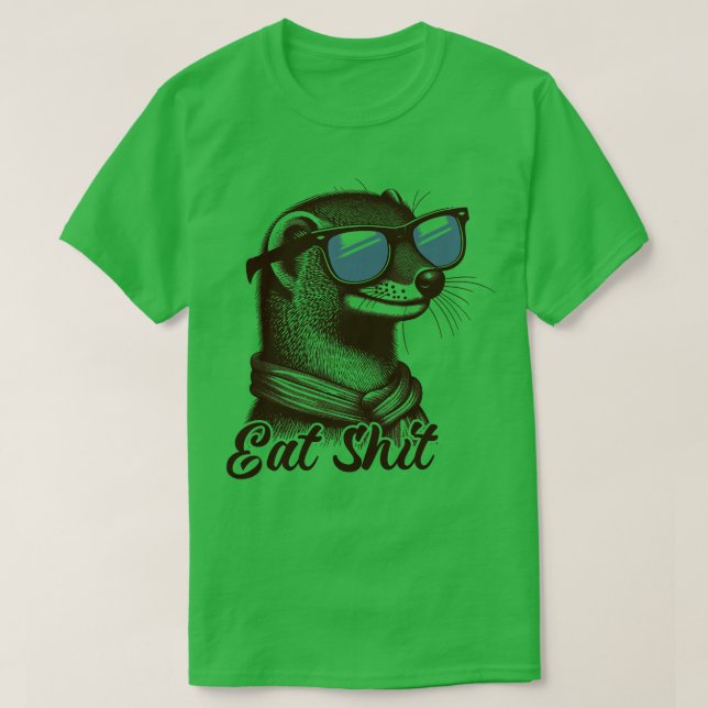 Camiseta Eat Mongoose (Diseño del anverso)