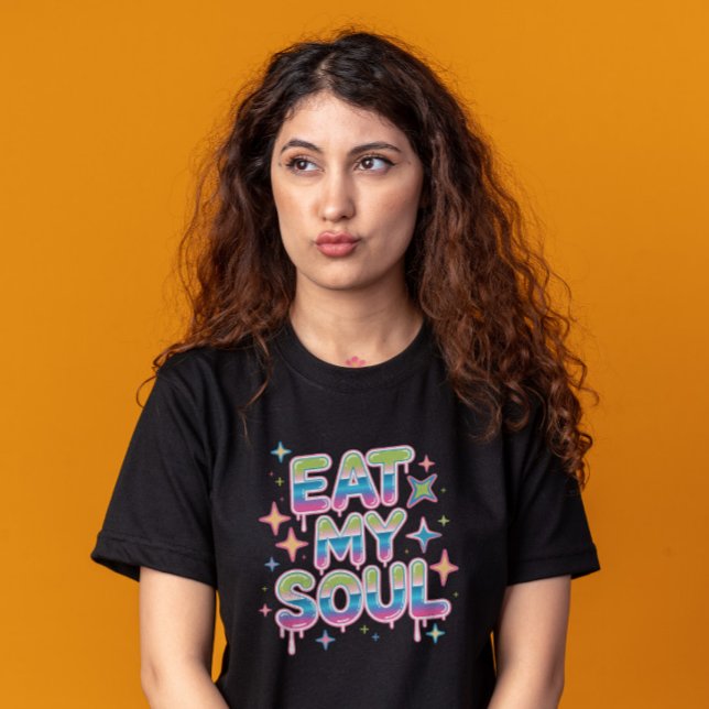Camiseta Eat My Soul Funko Pop Graffiti (Eat My Soul Funko Pop Graffiti)