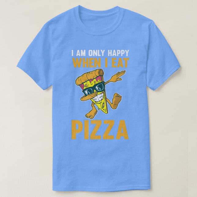 Camiseta Eat Pizza Premium  (Diseño del anverso)