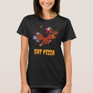 Camiseta Eat Pizza Turkey East Pizza Hombres De Acción De G