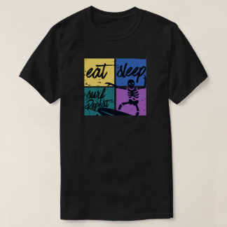 Camiseta Eat seelp surf repeat
