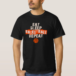Camiseta Eat, Sleep, Basketball, Repeat 