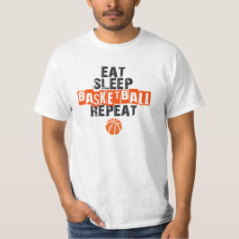 Camiseta Eat, Sleep, Basketball, Repeat 