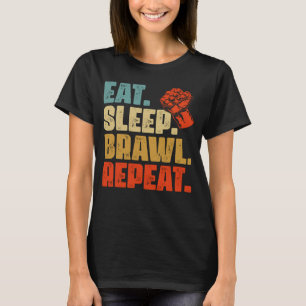 Camiseta Eat Sleep Brawl Repetir a jugadores o brawlers