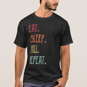 Camiseta Eat Sleep Chill Repeat