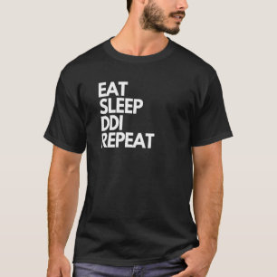 Camiseta Eat Sleep DDI Repeat  Trinidad and Tobago