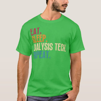 Camiseta Eat Sleep Dialysis Tech Repetir 12