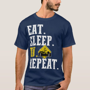Camiseta Eat Sleep DJ Disc Jockey Funny DeeJay Cool