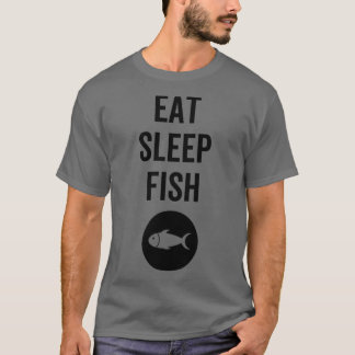 Camiseta Eat Sleep Fish 3