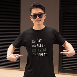 Camiseta Eat Sleep Invest Repeat Capital Investor