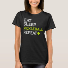 Eat Sleep Pickleball Repeat Funny 