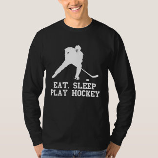 Camiseta Eat sleep play Hockey for Fan and players quote