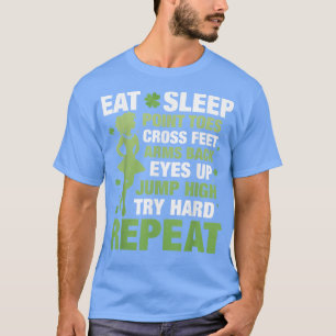 Camiseta Eat Sleep Point Toes Cross Fez Baile Irlandés