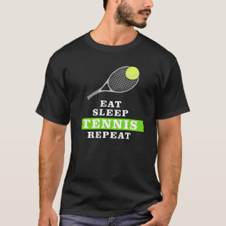 Camiseta Eat, Sleep, Tennis, Repeat