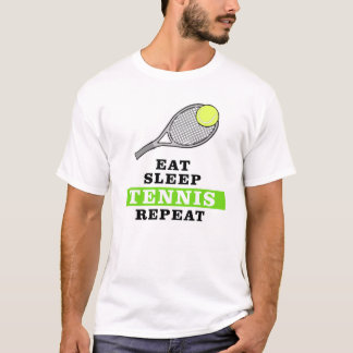 Camiseta Eat, Sleep, Tennis, Repeat