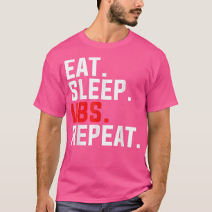 Camiseta Eat Sleep VBS Repeat Christian VBS Teachers Camp C