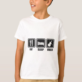 Camiseta Eat Sleep Violin Repeat