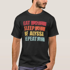 Camiseta Eat Sleep Wrestle Repeat Wrestling Gift