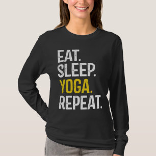 Camiseta Eat Sleep Yoga Repeat Essential