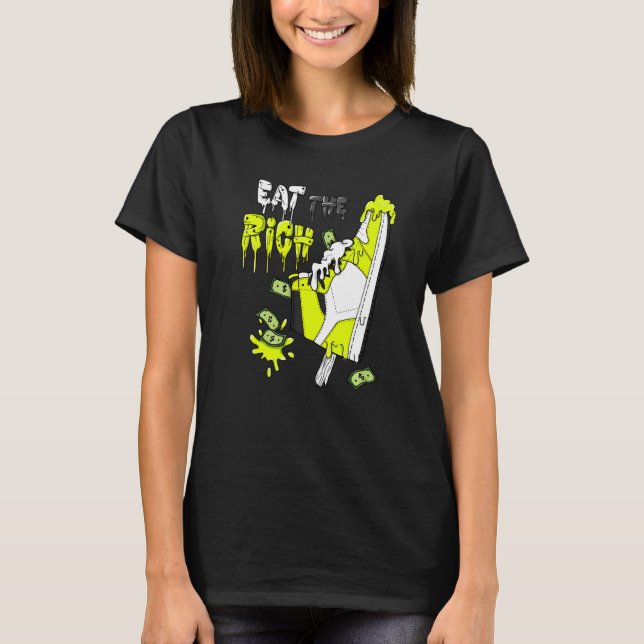 Camiseta Eat The Rich Shoes Ice Cream Og Visionaire Volt 1s (Anverso)