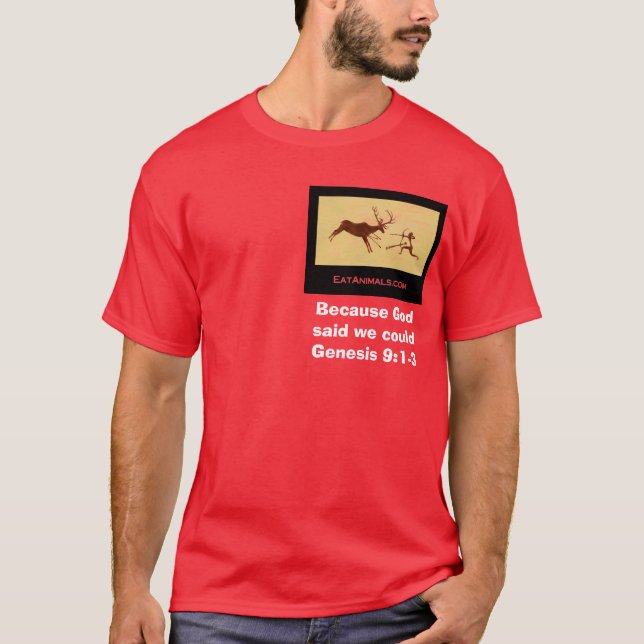 Camiseta EatAnimals.com (Anverso)