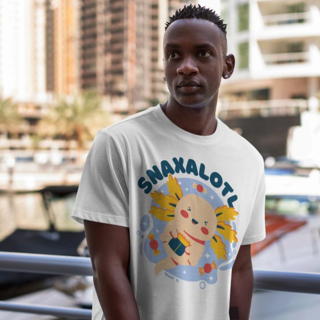 Camiseta Eating Cute Axolotl (Subido por el creador)