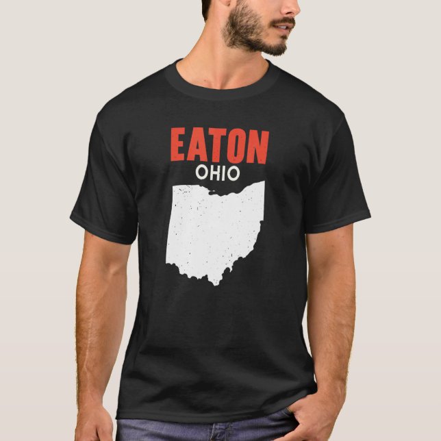 Camiseta Eaton Ohio USA State America Travel Ohioan (Anverso)