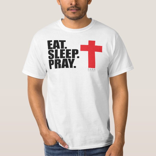 Camiseta EatSleepPray (Anverso)