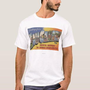 Camiseta Eau Claire, Wisconsin - escenas grandes de la
