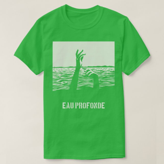 Camiseta Eau Profonde Agua Profunda (Diseño del anverso)