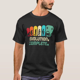 Camiseta Eauto Electric Car Electric Car Driver Electric Ca