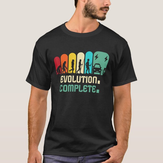 Camiseta Eauto Electric Car Electric Car Driver Electric Ca (Anverso)