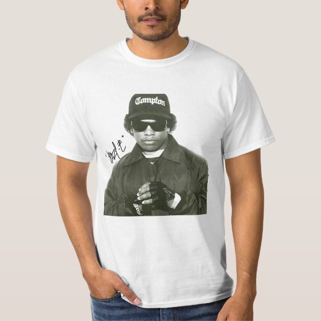 CAMISETA EAZY E BOYZ N THA HOOD (Anverso)