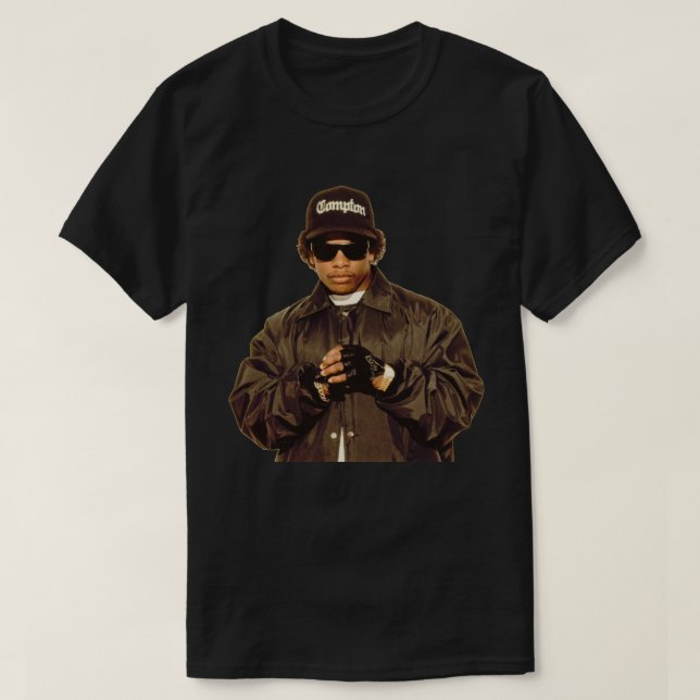 Camiseta Eazy E Gangsta Rap 90 (Diseño del anverso)