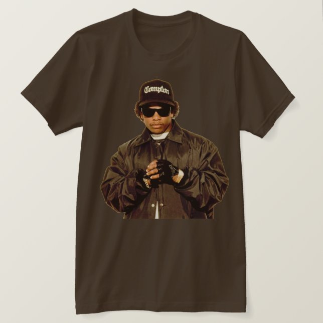 Camiseta Eazy E Gangsta Rap años 90 (Anverso del diseño)