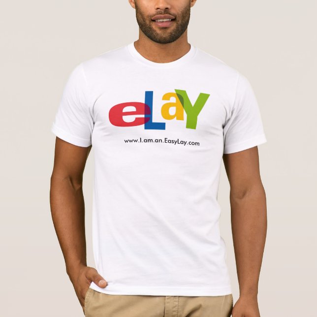 Camiseta eBay eLay idéntico (Anverso)