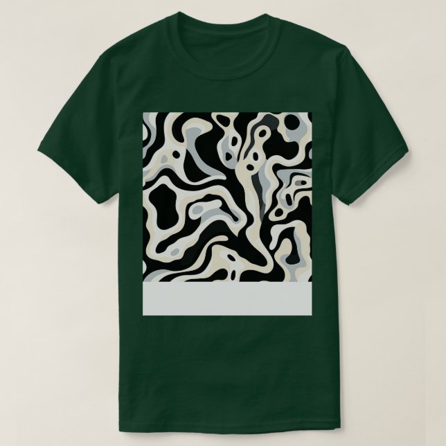 Camiseta Ebb y flujo orgánicos (Diseño del anverso)