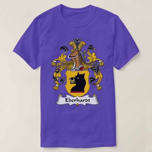 Camiseta Eberhardt Coat of Arms Family Crest  (Diseño del anverso)