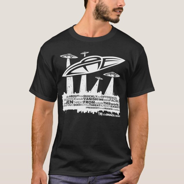 Camiseta ebeSWAGreagan (Anverso)