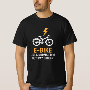 Camiseta EBike Como Una Bicicleta Normal Para El Refrigerad