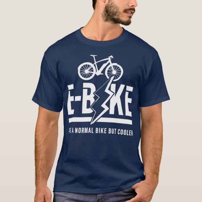 Camiseta EBike Rider Ciclista Eléctrico (Anverso)