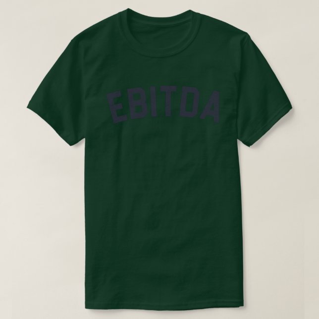 Camiseta Ebitda Auditor Keeper Finance Accounting Anal (Diseño del anverso)