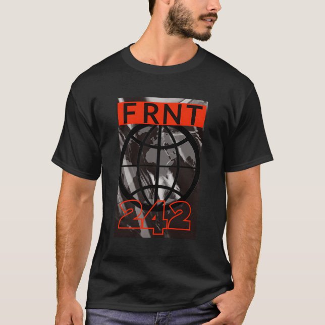 Camiseta Ebm-Front Electronic Body Music Pro-Frnt-242 (Anverso)