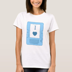 Camiseta ebooks del corazón i (azules)