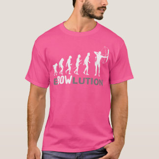 Camiseta Ebowlution Evolución Arquero Archería Archería