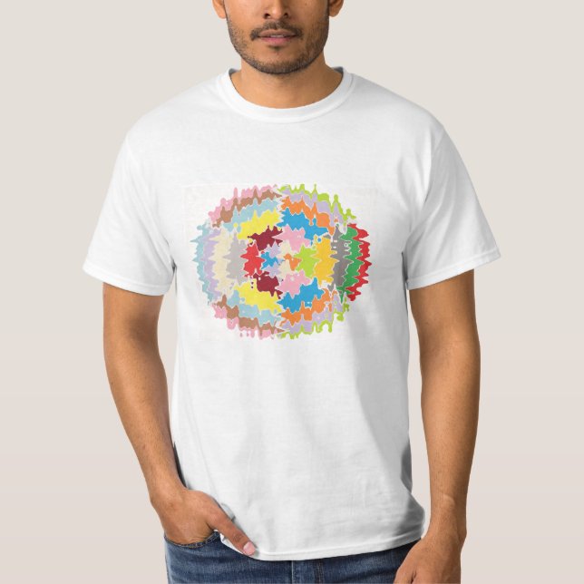 Camiseta EBR Colores arcoiris: balance energético (Anverso)