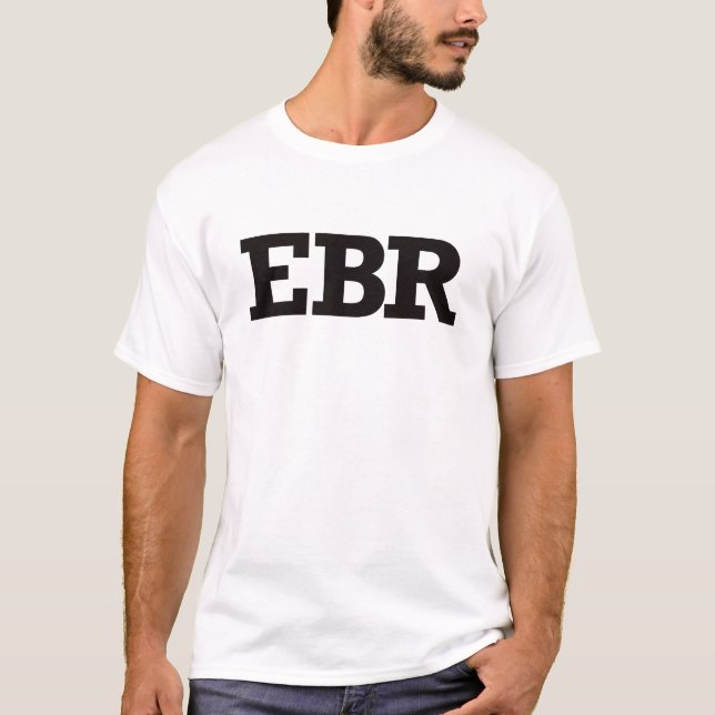 Camiseta EBR - Rifle negro malvado (Anverso)